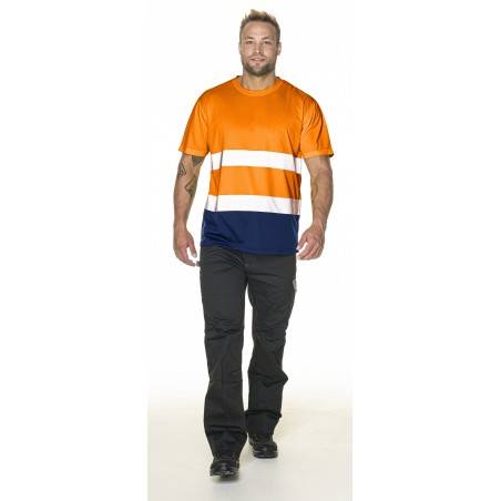 MĘSKI T-SHIRT HI-VIS - 3XL