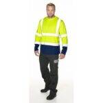 MĘSKI T-SHIRT HI-VIS LONG - L