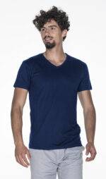 T-SHIRT V-NECK - M