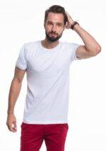 T-shirt męski heavy slim - L